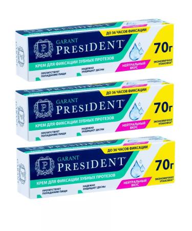 President Cream for fixing dentures 70 g 3UP