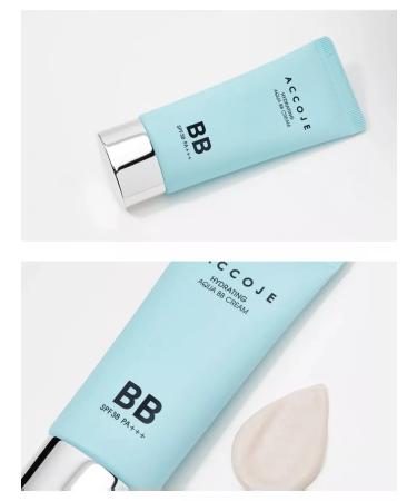 ACCOJE Moisturizing BB-core for the face of SPF38 Hydrating Aqua - Buy Online on GoSupps.com