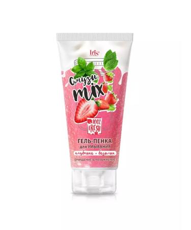 Iris Cosmetic Gel-peen for washing strawberries+basil 170 g of smoothie mix