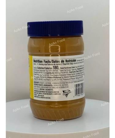 Better Value Arachis paste without sugar USA 454 gr - Buy Online on GoSupps.com