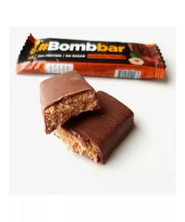 BombBar Batonchik Protein lobe pound in chocolate 40g 30pcs - Buy Online on GoSupps.com