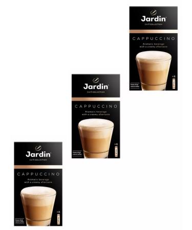 JARDIN Coffee soluble jarin Cappuccino 3 Koror for 144g - Buy Online on GoSupps.com