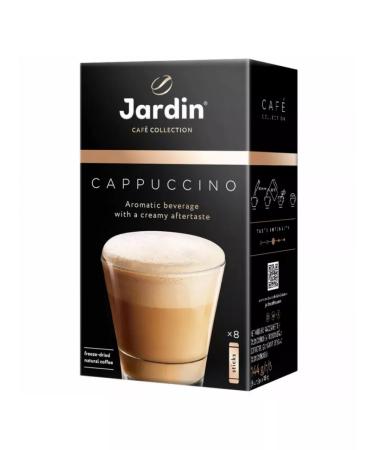 JARDIN Coffee soluble jarin Cappuccino 3 Koror for 144g - Buy Online on GoSupps.com