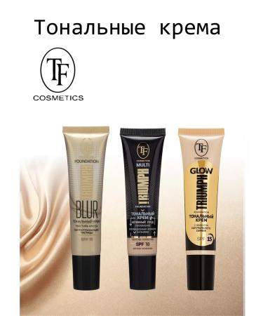 TF Cosmetics Glow Triumph Foundation SPF-15 30 ml - Buy Online on GoSupps.com