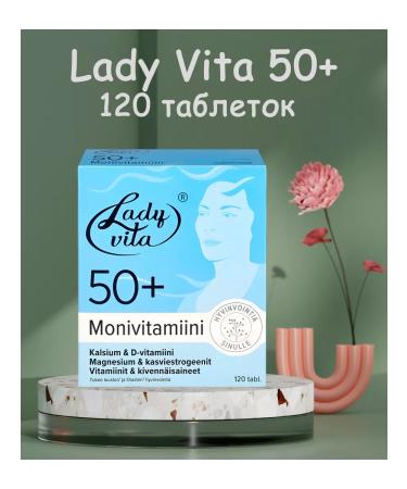 Orkla Care Lady Vita Vitamin complex 50+ 120 tablets