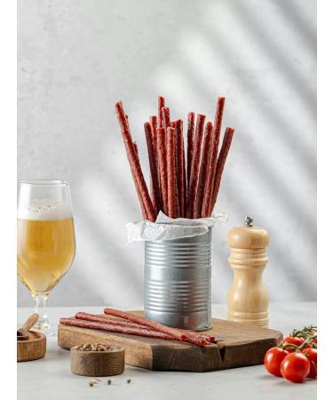 slice Snings raw Caucasian sausages Adzhika from beef - Buy Online on GoSupps.com