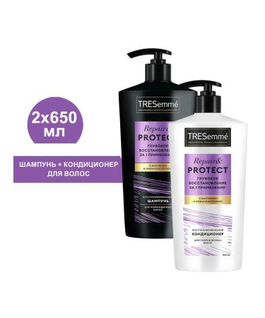 TRESemme Set of shampoo and air conditioner Repair and Protect 650ml