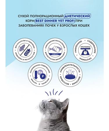 Best dinner Dry diet Renal food for cats 7 kg - Buy Online on GoSupps.com