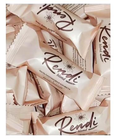 Rendi Multizlak sweets in white chocolate 1000 grams - Buy Online on GoSupps.com