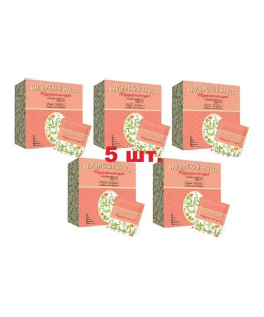 CRIMEAN BOUQUET 5 pcs Tea generally strengthening 40 envelopes