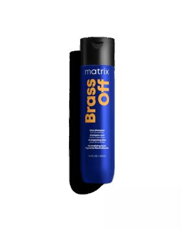 MATRIX Brass OFF shampoo for a cold blond 300ml - Buy Online on GoSupps.com