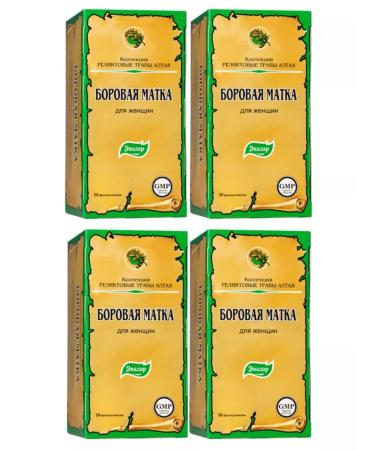 Evalar Borow uterus 2 grams 20 pcs. Filter packages 4UP