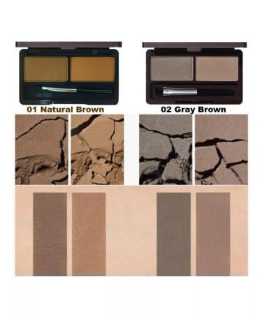 THE SAEM Eyebrow shadows Eco Soul Eyebrow Kit 01 Natural Brown - Buy Online on GoSupps.com