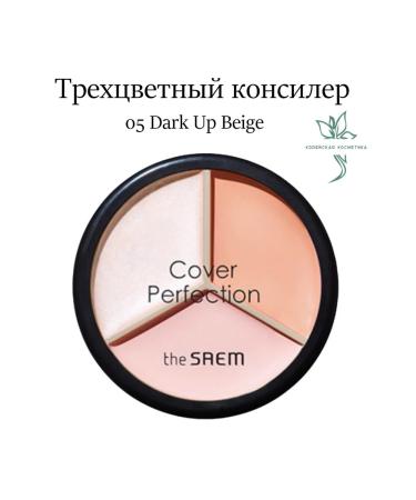 THE SAEM Cover Cover Perfection Triple Pot Concealer 05
