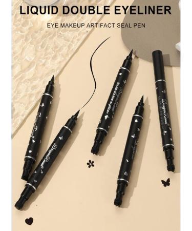 Dragon Eyeling liner for the eyes black with a stamp Set 3 pieces - Buy Online on GoSupps.com