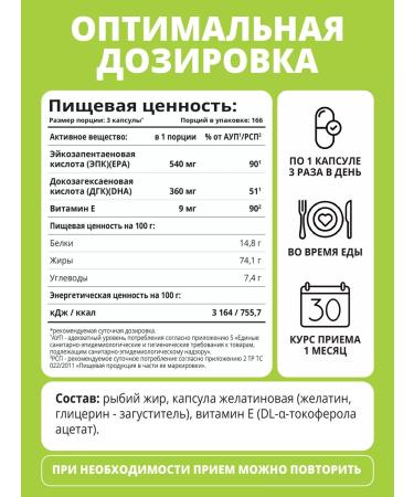 1WIN Omega 3 in capsules 500 caps fish oil 100 mg - Buy Online on GoSupps.com