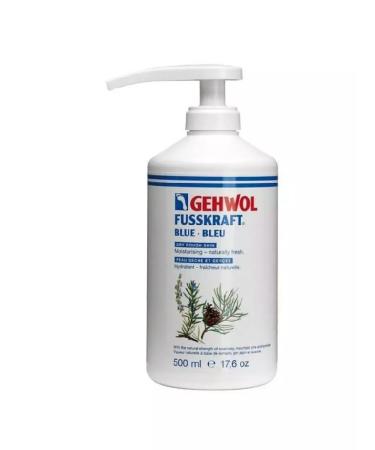 Gehwol Store FUSSKRAFT BLAU Blue Balm for Cracking Skin 500ml - Buy Online on GoSupps.com