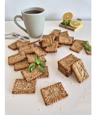 Confectionery Factory Siberia Miner liver "Zlamic with sesame seeds" 1 kg - Buy Online on GoSupps.com