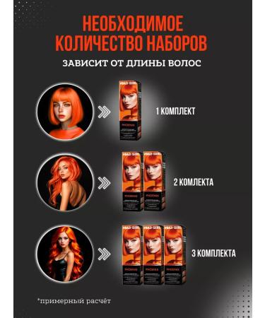 Bad Girl Direct action pigment PHONIX Hair Tonic - Buy Online on GoSupps.com