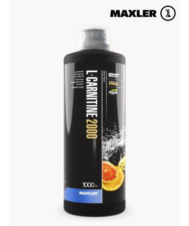 maxler L carnitine liquid 2000 for weight loss Citrus 1000ml