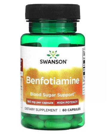 Source Naturals Swanson Benfotiamine Blood Sugar Support - Buy Online on GoSupps.com