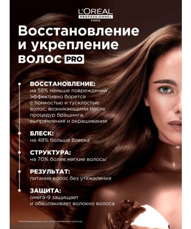 L'Oreal Professionnel ABSOLUT Repair shampoo for damaged shift block 500ml - Buy Online on GoSupps.com