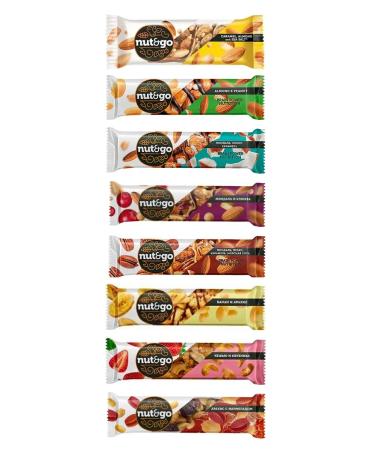 nut&go Walnut bars 8 pcs