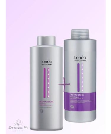 Londa Professional Set of shampoo and hair conditioner Deep Moisture 1000 ml