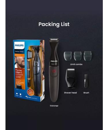 Philips Magnation Mg1100 multifunctional trimmer for haircuts and laying - Buy Online on GoSupps.com