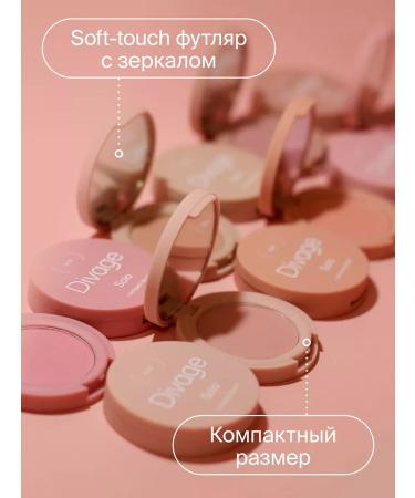 DIVAGE Face blush compact Solo tone 02 - Buy Online on GoSupps.com
