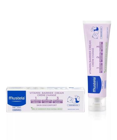 Mustela Mustel 123 vitamin cream under the diaper 50ml - Buy Online on GoSupps.com
