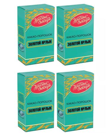 Red October Cocoa gold label 100 g 4pcs