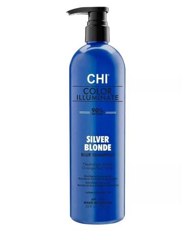 chi Tinting hair shampoo Color Illuminate Silver Blonde - Buy Online on GoSupps.com