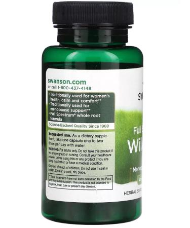 Swanson antioxidants phytoestroogen Wild Yams Wild Yam Iherb - Buy Online on GoSupps.com