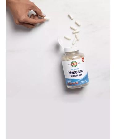 KAL Magnesium glycinate 160 capsules - Buy Online on GoSupps.com