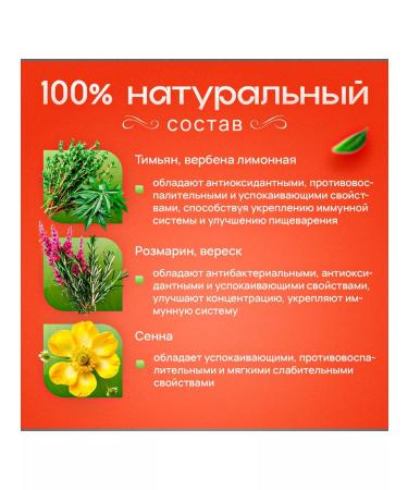 NURS Table tea. Thyme. 42 bags. T rkiye - Buy Online on GoSupps.com