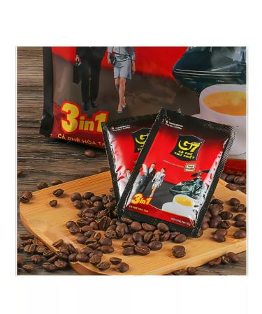 Trung Nguyeng Vietnamese coffee soluble G7 in 50pcs 3 in 1 Original - Buy Online on GoSupps.com