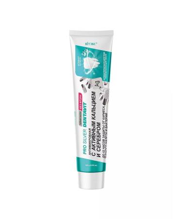 Vitex Toothpaste with calcium and silver dentavit 12 h. Protection - Buy Online on GoSupps.com