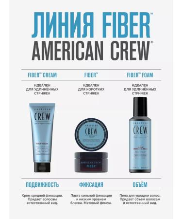 American Crew Paste for laying hair and caring for a beard Fiber 85g - Buy Online on GoSupps.com