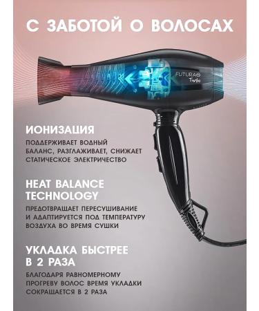 Futura Pro Hair hair dryer Professional Powerful - Buy Online on GoSupps.com