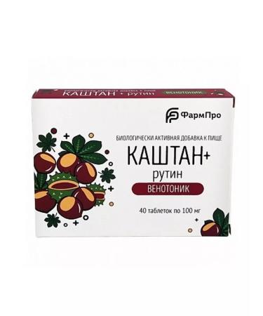 Pharmpro Cashtan+rutin Venotonik 40 tab