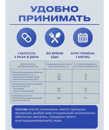 Zdravfarm Omega 3-6-9 90 capsules - Buy Online on GoSupps.com