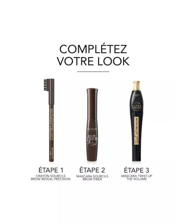 Bourjois Eyebrow pencil 002 light brown -haired - Buy Online on GoSupps.com