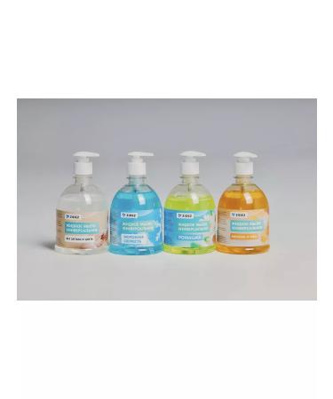 ZIDEZ Liquid soap for hands and body 500 ml. 4 pcs. Assorted - Buy Online on GoSupps.com