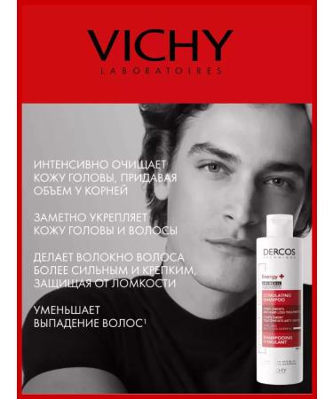 VICHY Toning shampoo to stimulate hair growth 200ml - Buy Online on GoSupps.com