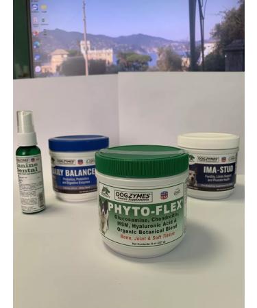 Natures Pharmacy Dogzymes phyto-flex for healthy bones and joints of dogs - Buy Online on GoSupps.com