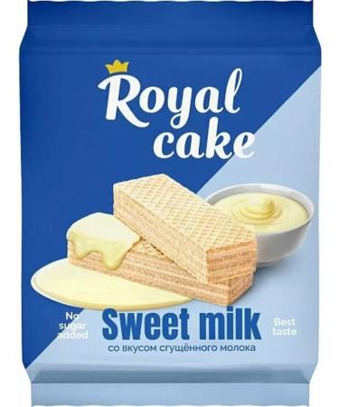 ROYAL CAKE Sweet waffles with sugar substitute