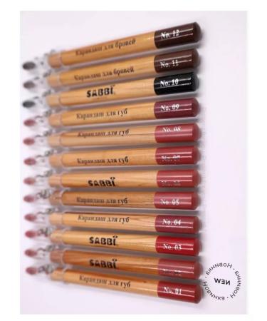 lillli cosmetics A set of cosmetic pencils for lips and eyes - Buy Online on GoSupps.com