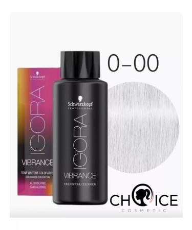 Schwarzkopf Professional Igora vibrance 0-00 hair dye 60ml
