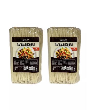 Aroy-D Lapsha rice 5 mm 500 g x 2pcs